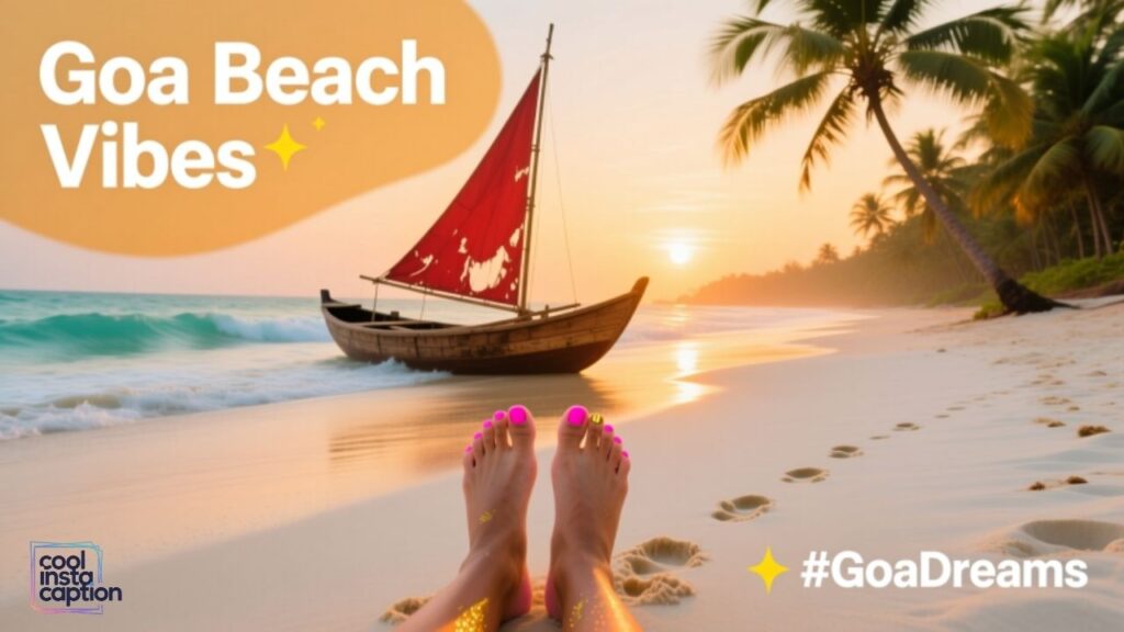 Goa Beach Captions for Instagram