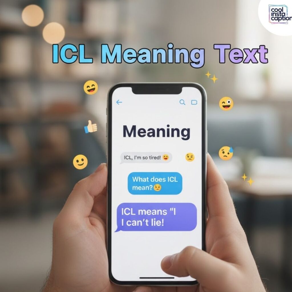 ICL Meaning in text