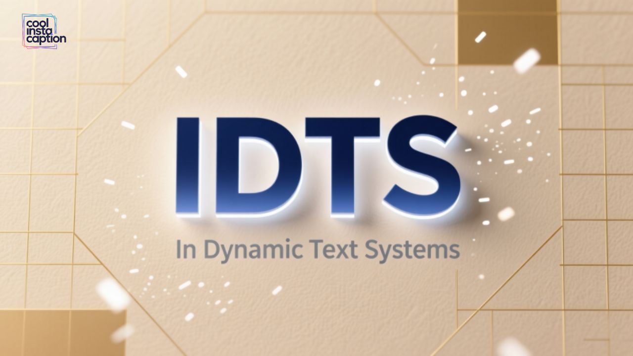 IDTS Meaning in Text