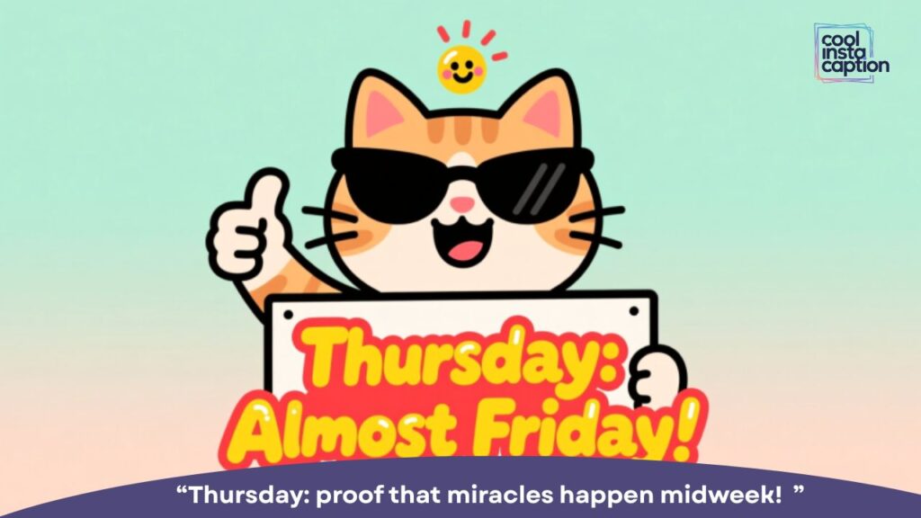 Short positive funny Thursday quotes