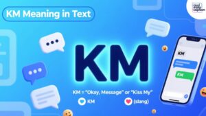 KM Meaning in Text