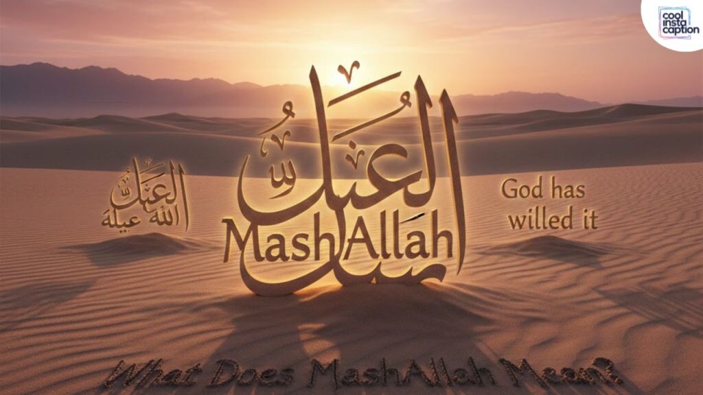What Does MashAllah Mean?