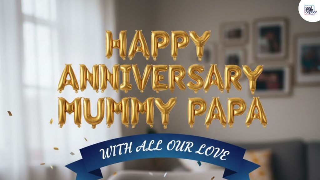 Happy anniversary mummy papa wishes in english